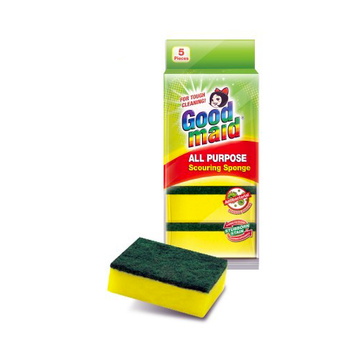 SCOURING SPONGE PACK OF 3 (ANTI BACTERIAL)