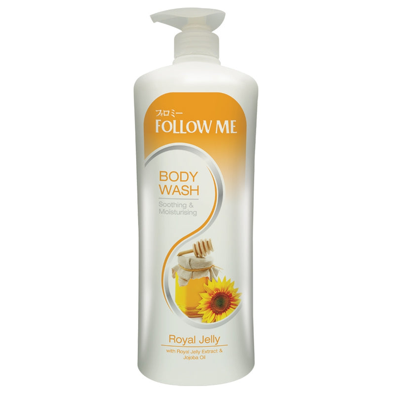 FOLLOW ME BODY WASH 1000ML - ROYAL JELLY