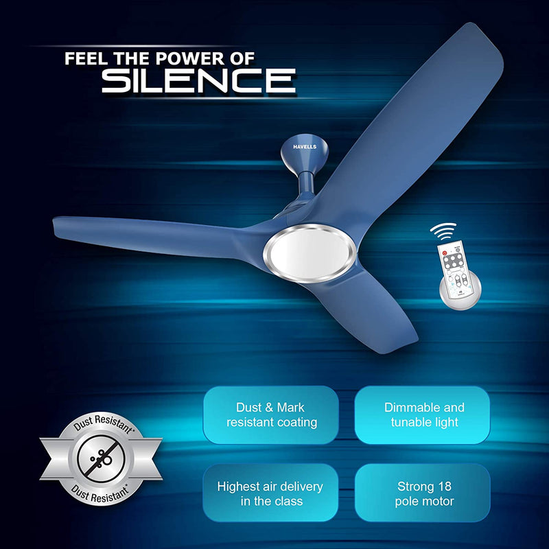 HAVELLS FAN STEALTH AIR PEARL WHITE 1250MM