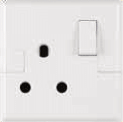 HAVELLS 15A 1 GANG AC SOCKET