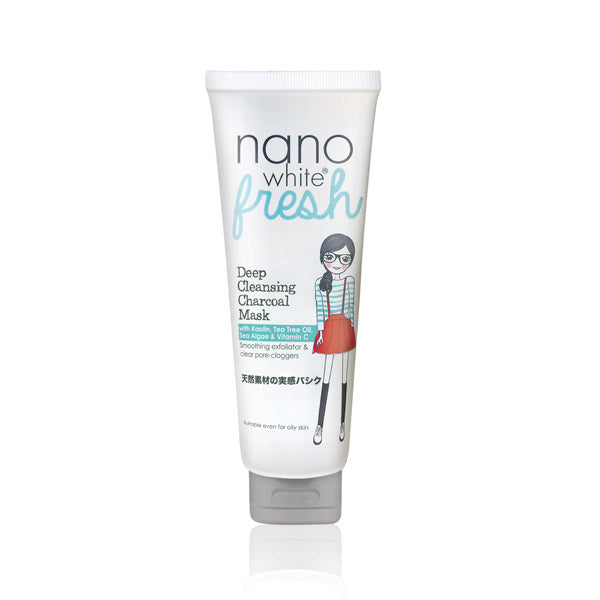 Nanowhite Fresh Deep Cleansing Charcoal Mask