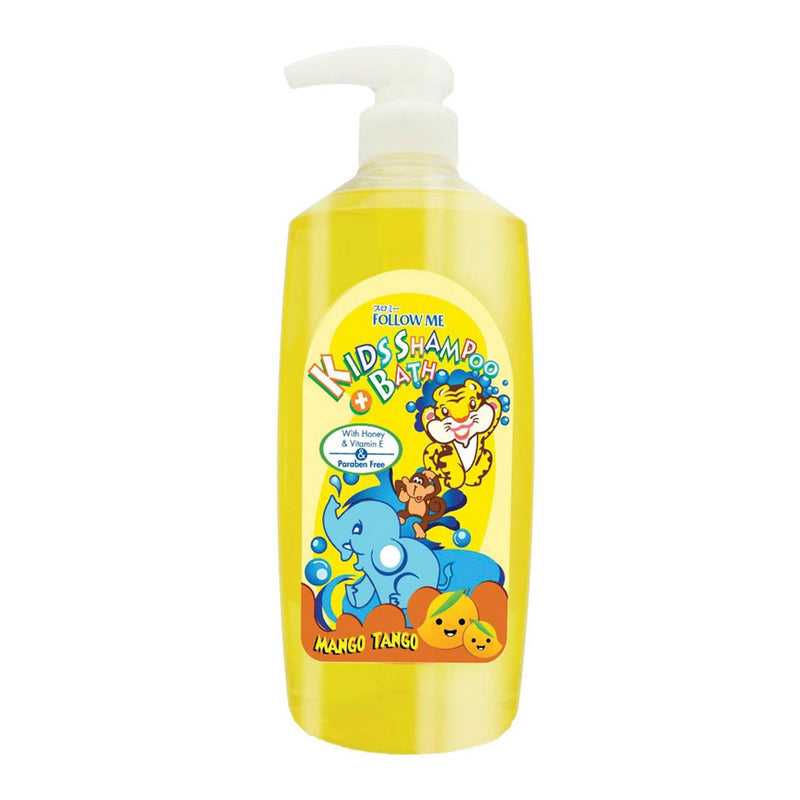 FOLLOW ME KIDS SHAMPOO + BATH - MANGO TANGO 800ML